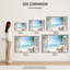 «Coastal Tropical Beach Window View Landscape», impression sur toile tendue-129450238