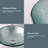 15" L x 15" W Glass Bathroom Vessel Sink Silver Tempered Glass Above Counter Sink with Pop up Drain