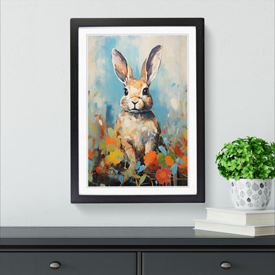 Rabbit Expressionism No.2 - Framed Print