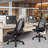 Ergonomic Mesh Home Office Chair with Armrests, Space-Saving Design-85464206-69795180