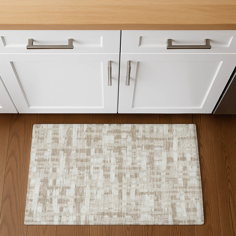Tapis à rayures Chelston AMF1849 lavable à la machine de qualité supérieure, Rectangle 1 pi 8 po x 2 pi 6 po