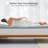 Mattress Topper,Gel Memory Foam Mattress Topper Double Bed Topper for Soft & Cooling Sleep, Pressure Relieve, CertiPUR-US Certified-1758279393-1758279405