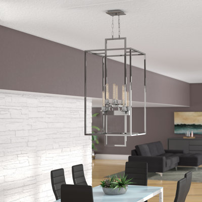 Cossey 8 - Light Lantern Square / Rectangle Chandelier