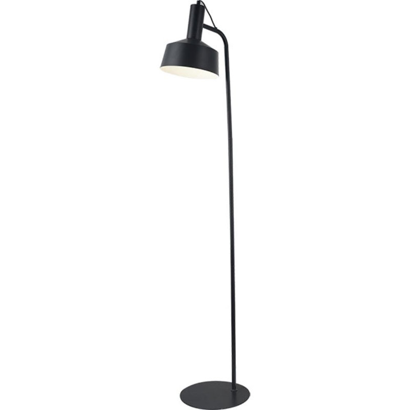 Lilith 136cm Reading Floor Lamp, Black