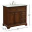 Ensemble de meuble-lavabo simple 36 po Hermes-331671157