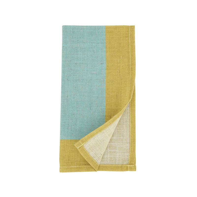 Bythorn 85% Polyester - 15% Linen No Pattern Rectangle Napkin