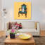 «Vicki Newton Jack Russell in Chair», impression sur toile tendue-72436548-72436549-72436552