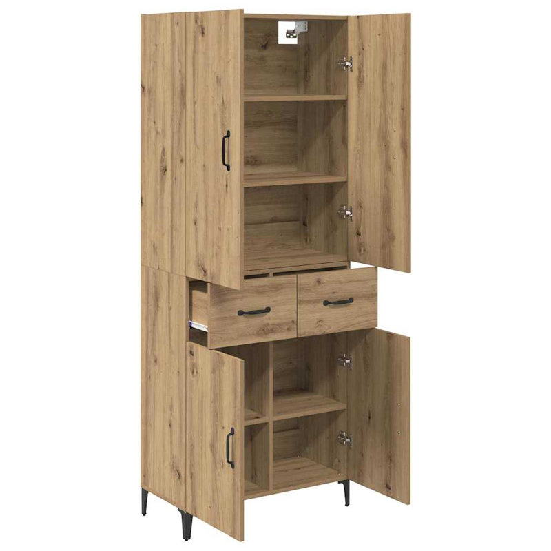 69.5cm Sideboard, Artisan Oak