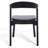 Carper 18.5'' H Leather Upholstered Oak Armchair-70605908