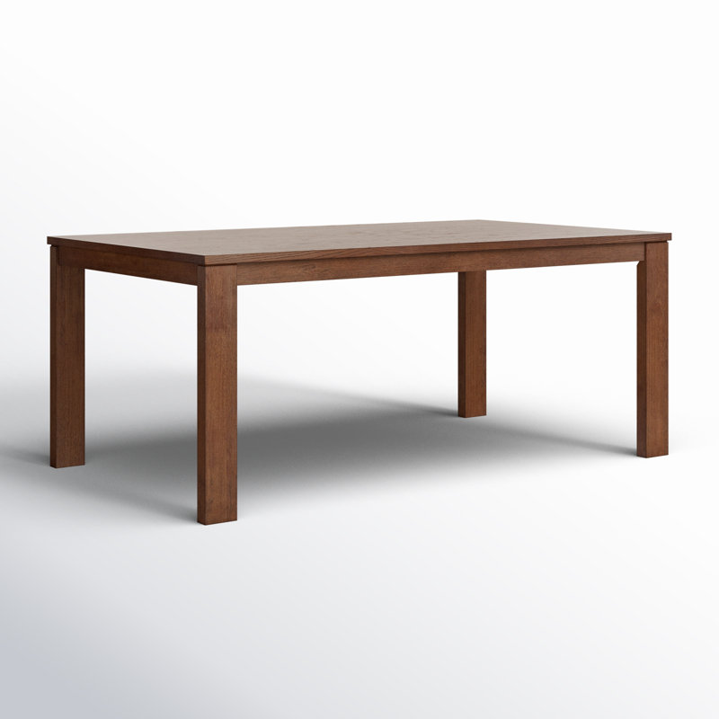 Table de salle à manger Trudie, Chêne médium, H 30 po x L 70 po x l 40 po