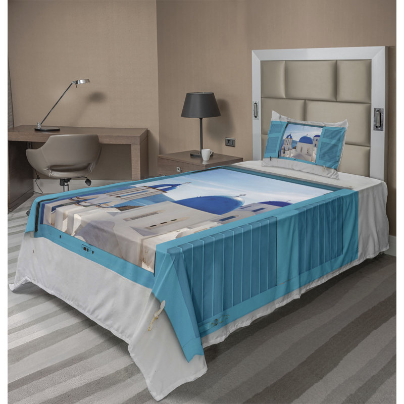 Microfiber Sheet Set, Twin Sheet Set + Fitted Sheet + 1 Pillowcase