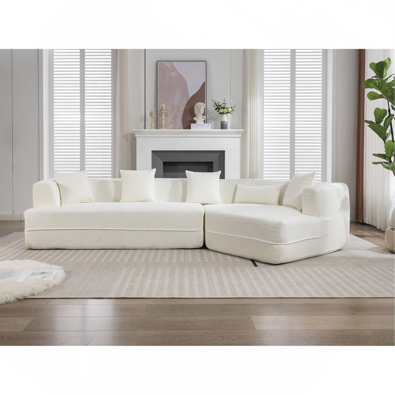 Canapé modulaire, Crème
