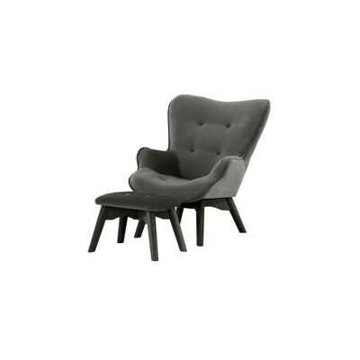 Batson Children's Armchair With Footstool