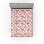Rose / motif floral bleu nuit