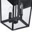 17 In. 2-light Black Outdoor Wall Lantern Light-587982309