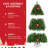 6' Spruce Christmas Trees, Easy Set Up Artificial Xmas Trees