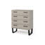 Eva-Lillie 4 Drawer Wide Chest of Drawers, industrial design-268738443