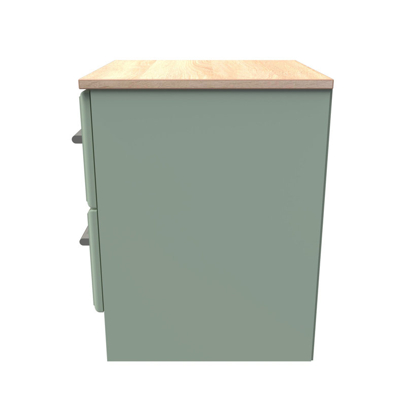 Aalysia 37cm W Manufactured Wood Bedside Table