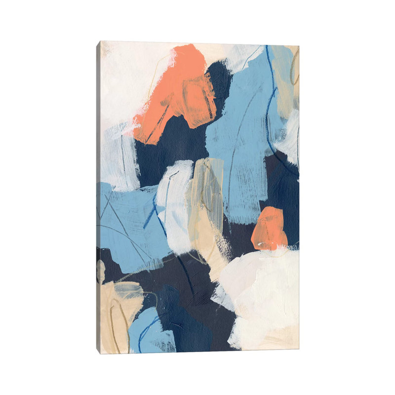 Network Connection II by June Erica Vess - Wrapped Canvas Print, 101.6cm H x 66.04cm W