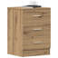 Ascano 38cm W Manufactured Wood Bedside Table-43411013