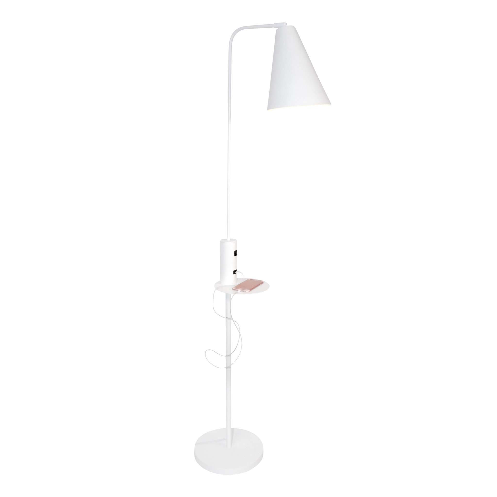 Simple designs deals floor lamp shelf