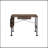 Weathered Oak & Black Finish Writing Desk