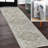 Macknair Bohemian Medallion Low-Pile Machine-Washable Cream/Brown/Green Rug-1381525697