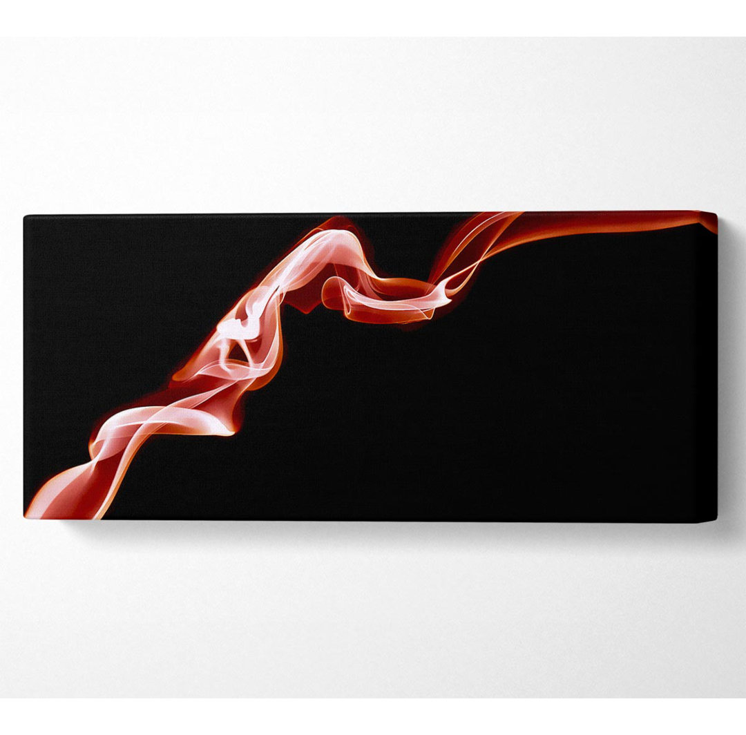 Pink Silk Twist - Kunstdrucke auf Leinwand - Wrapped Canvas