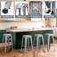 Ensemble de 4 tabourets de bar 30 pouces en métal gris-1660373972-1660373975