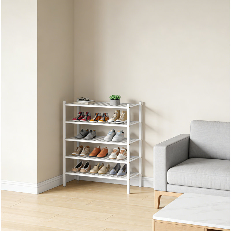 Range-chaussures en bambou