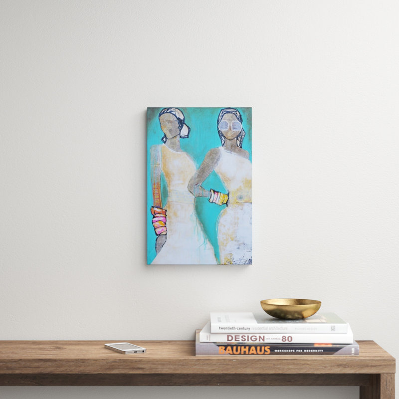 «Downtown Chic», reproduction d'art, H 18 po x l 12 po x 1,5 po, Toile tendue