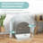 Plastic Litter Box Enclosure with Scoop-99261230