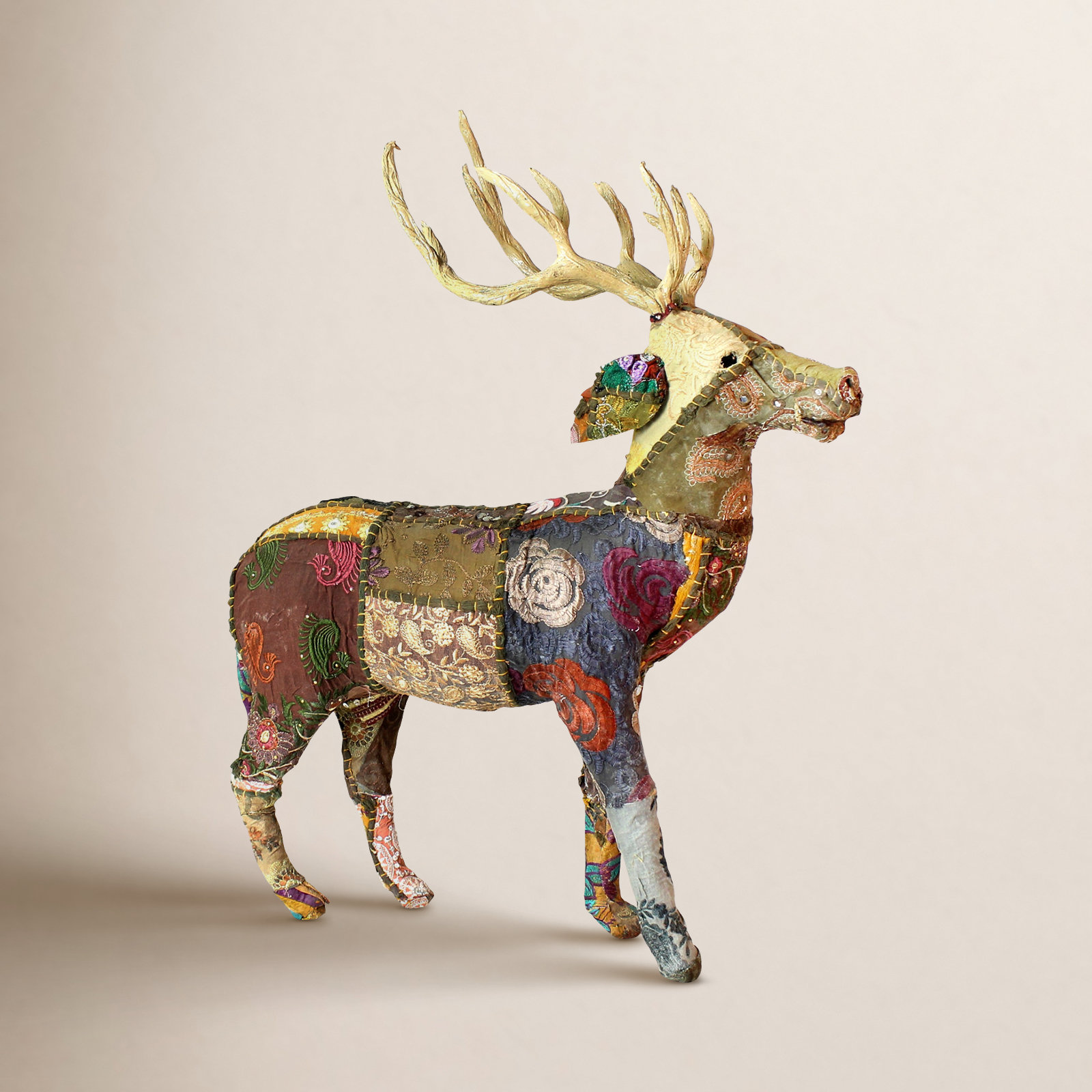 Standing Forest Stag Figurine
