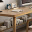 Bureaux rectangulaires en bois massif Burlywood-107285089