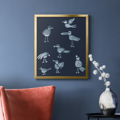 Flock I Premium Framed Canvas - Ready to Hang