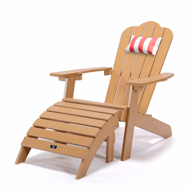 Chaise Adirondack en plastique Porphyrios