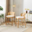 Ensemble de 2 tabourets de comptoir en bois Tatti