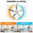 Micah 52'' Ceiling Fan with Light Kit-2073542690