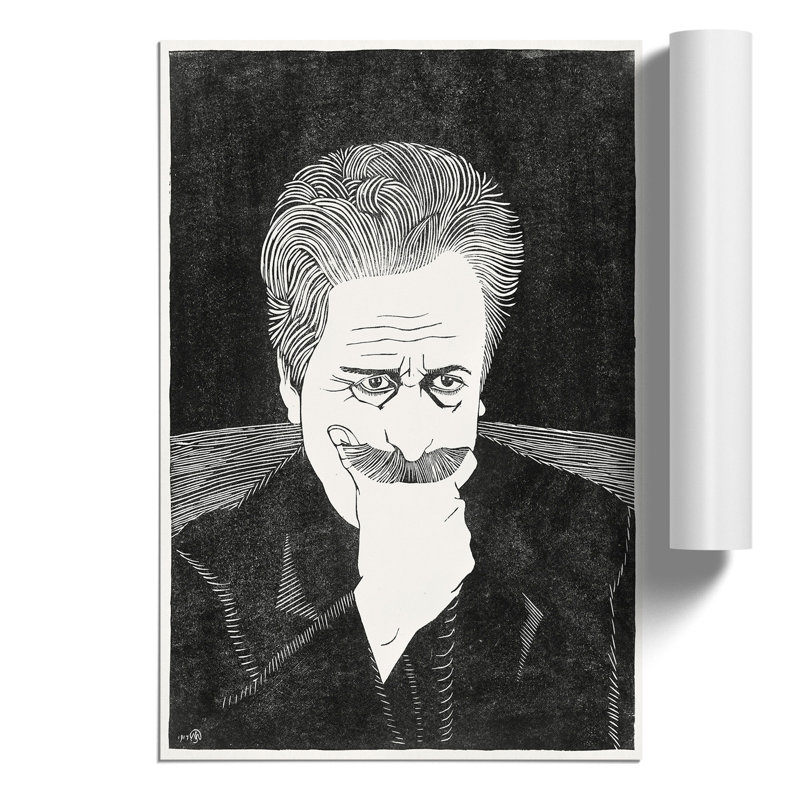 Self Portrait by Samuel de Mesquita - Frameless Print, 59cm H x 42cm W x 0.1cm D
