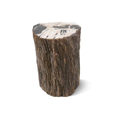 Stone Top End Table