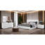 Infinity Casa Bianca White Bedroom Set 5-piece | King Bed + 2 Nightstands + Dresser + Mirror-609292864-609292876
