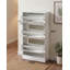 Armoire de rangement à chaussures à 3 niveaux avec tiroirs rabattables, organisateur de chaussures autoportant 18 paires de l 23,6 po pour vestibule-1169348661-1169348660