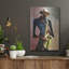  «Sax Player» par Manasseh Johnson, art mural en métal, 12 po x 16 po-1335005624
