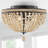Solid Wood Semi Flush Mount