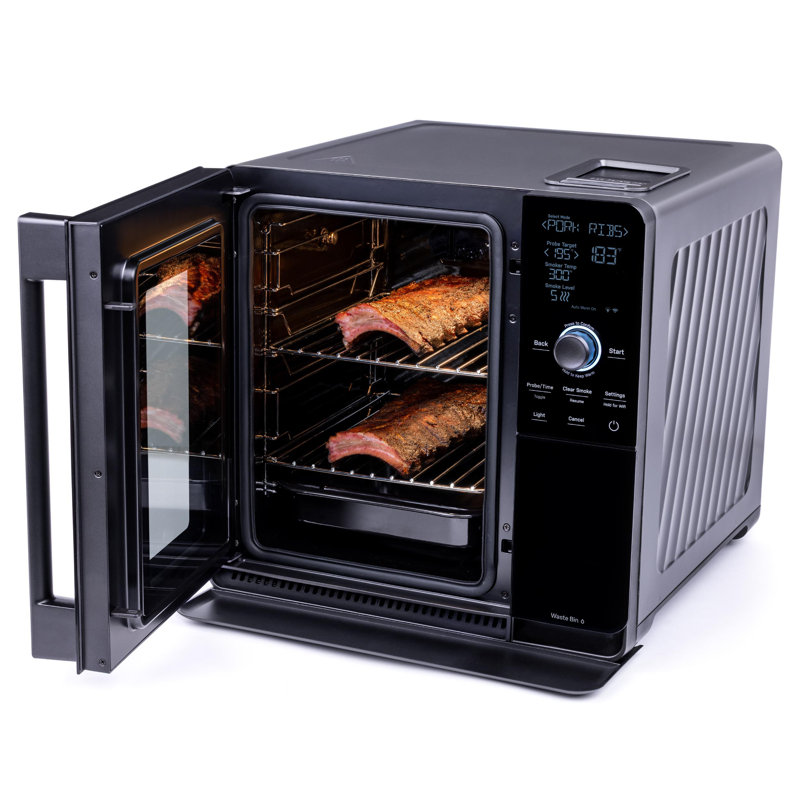 Ge Profile Smart Indoor Smoker Black - P9sbaas6vbb