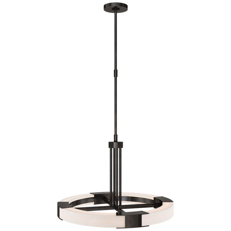 Covet 8 - Light LED Chandelier, Bronze