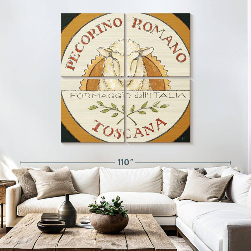 Yarlin Tuscan Flavor IV, 74" H x 74" W