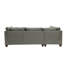 Canapé modulaire 3 pièces en gris
