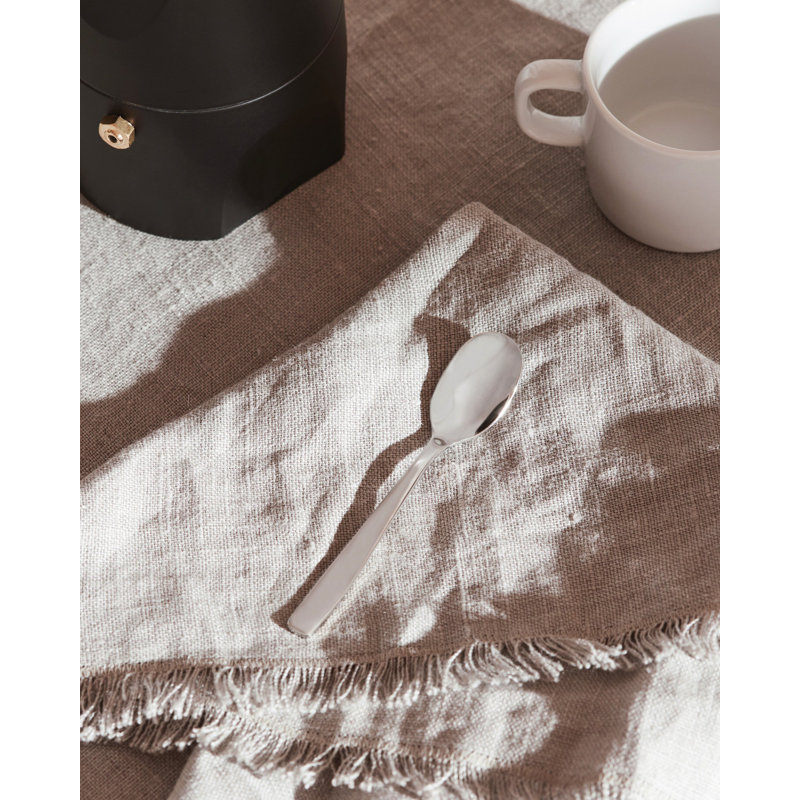 Stainless Steel Coffee Spoon, Polished
