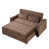 Velours brun est en rupture de stock